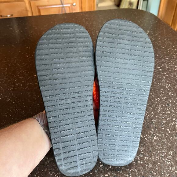 Yellow Box Flip Flops Orange Womens Size 7.5 Casual - Picture 3 of 7